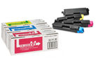 Ursprüngliche Mehrfachverpackung der Kyocera-Toner-Patronen-TK 590 CMYK für Drucker Rumpfstation - C5250