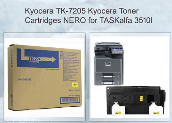 Kyocera TK-7205 Taskalfa Toner-Kartusche Schwarz TASKalfa 3510i Kompatibel