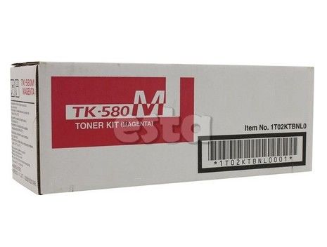 TK580 Kyocera Tonerkartuschen FS - C5150DN 4er-Pack Schwarz / Cyan / Magenta / Gelb