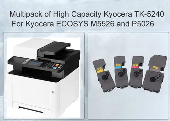 KYOSERA TK-5240 CMYK Multipack Laserdrucker Tonerpatrone für Kyocera Ecosys M5526cdw