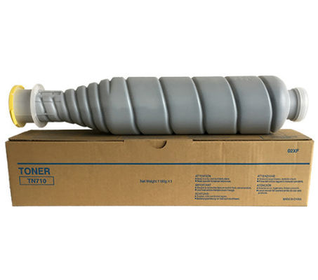 TN 710 02XJ Schwarze Tonerpatrone für Kopierer, Verbrauchertoner für Bizhub 600 601 750 751