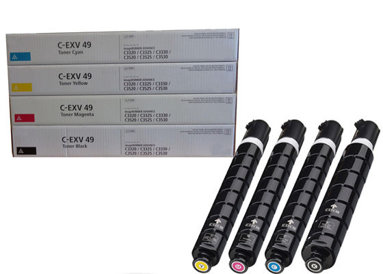Kompatibles Canon C-EXV49 CMYK Multipack IR-C3520i Kopierer-Toner-Kartuschen