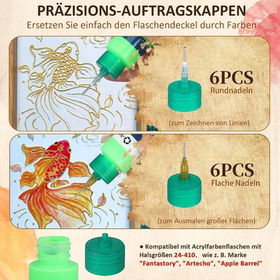 Präzisionsmodell-Pinsel Detailierungs- und Malpinsel-Set für Modellbau