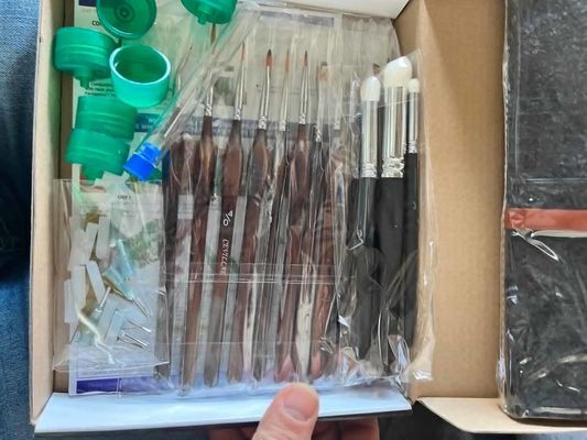 Präzisionsmodell-Pinsel Detailierungs- und Malpinsel-Set für Modellbau