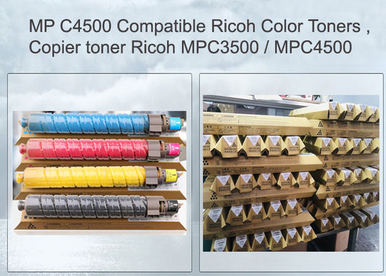 MPC4500 Kopierer Ricoh Tonerpatrone für Aficio MPC3500 4 Sets